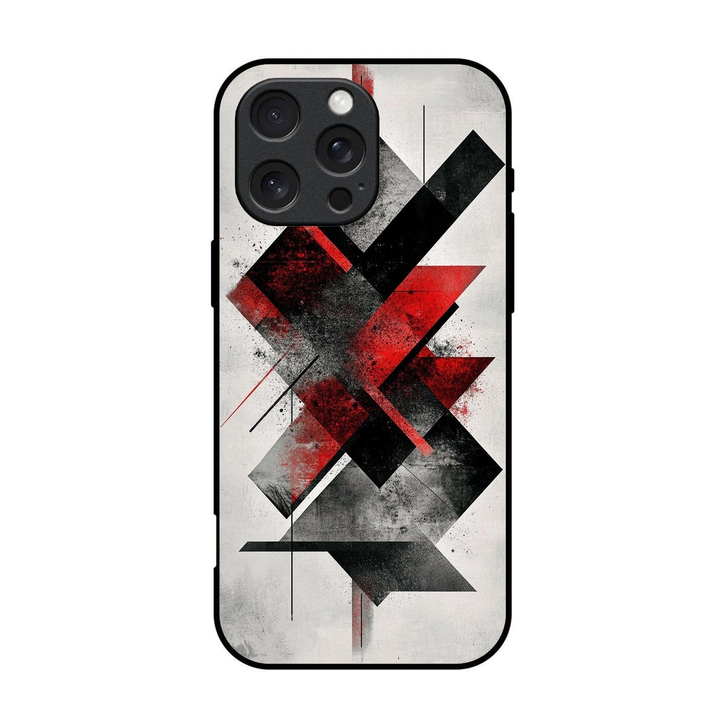 Aesthetic Printed Glass Case for iPhone & Android - AT02