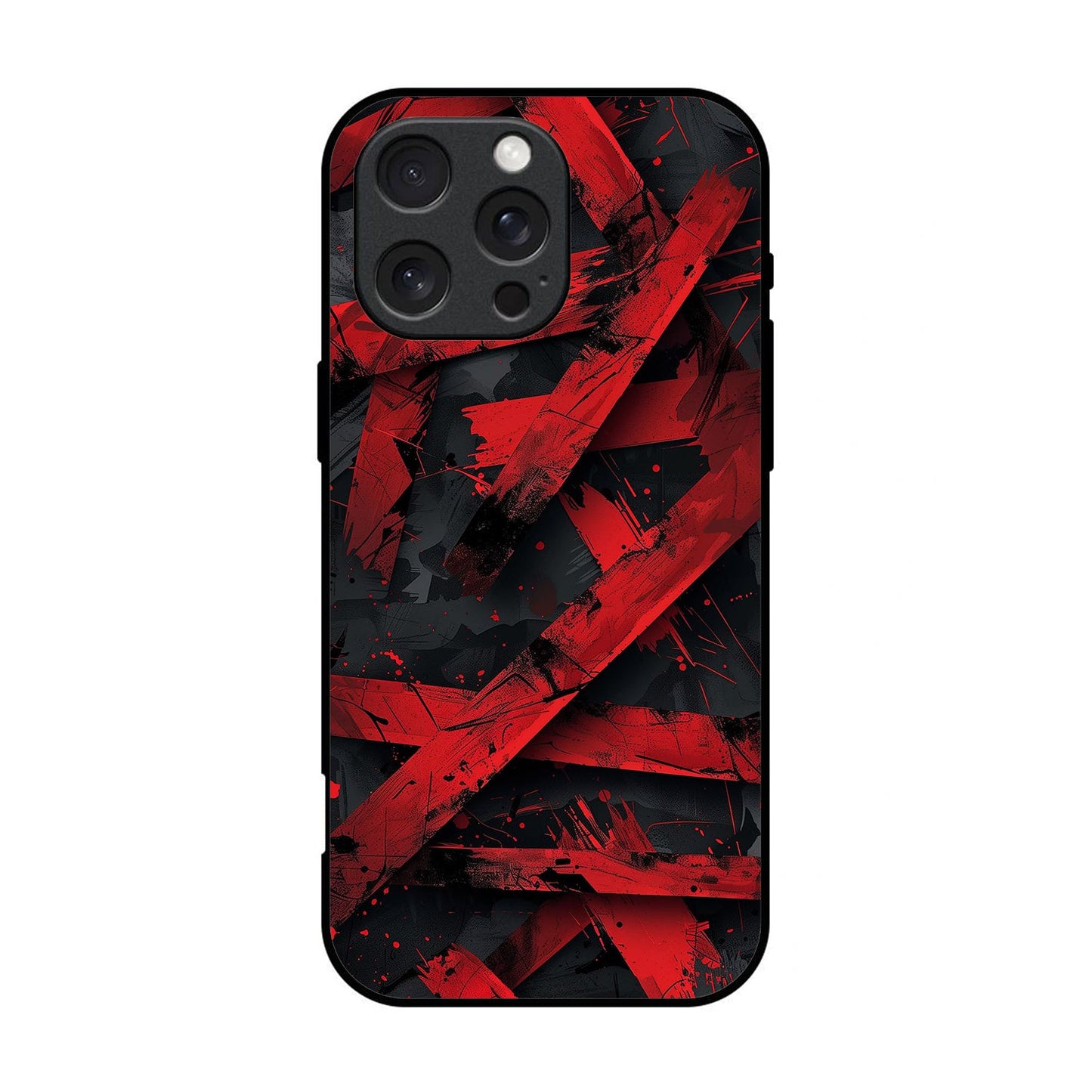 Aesthetic Printed Glass Case for iPhone & Android - AT04