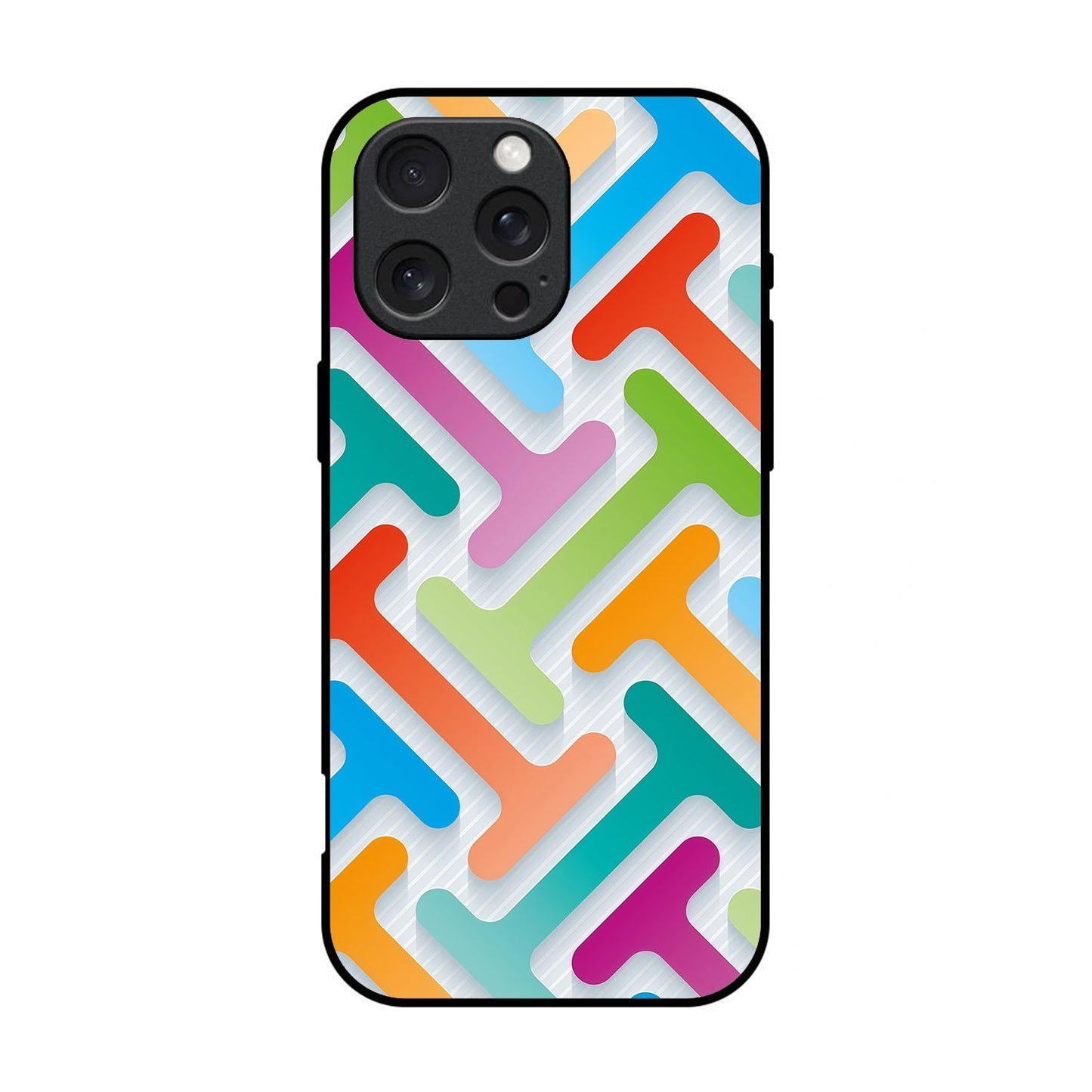 Aesthetic Printed Glass Case for iPhone & Android - AT21