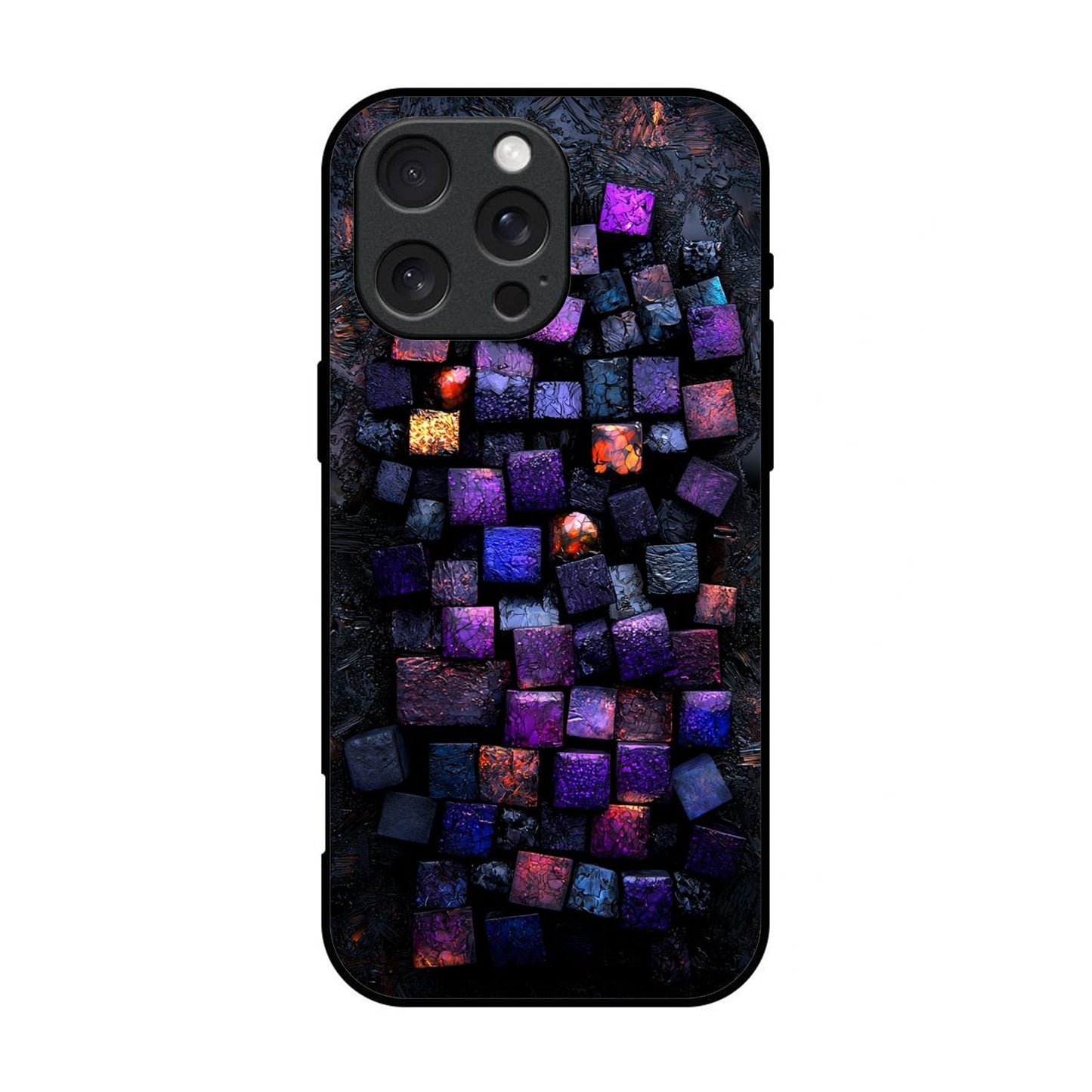 Aesthetic Printed Glass Case for iPhone & Android - AT23