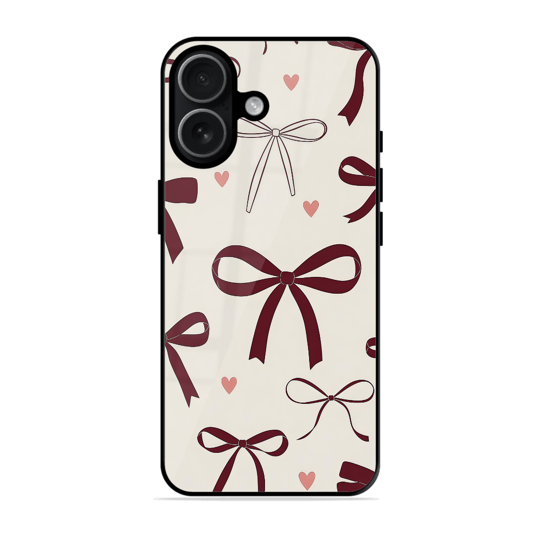 Bow Theme Printed Back Case for iPhone & Andriod - BW42