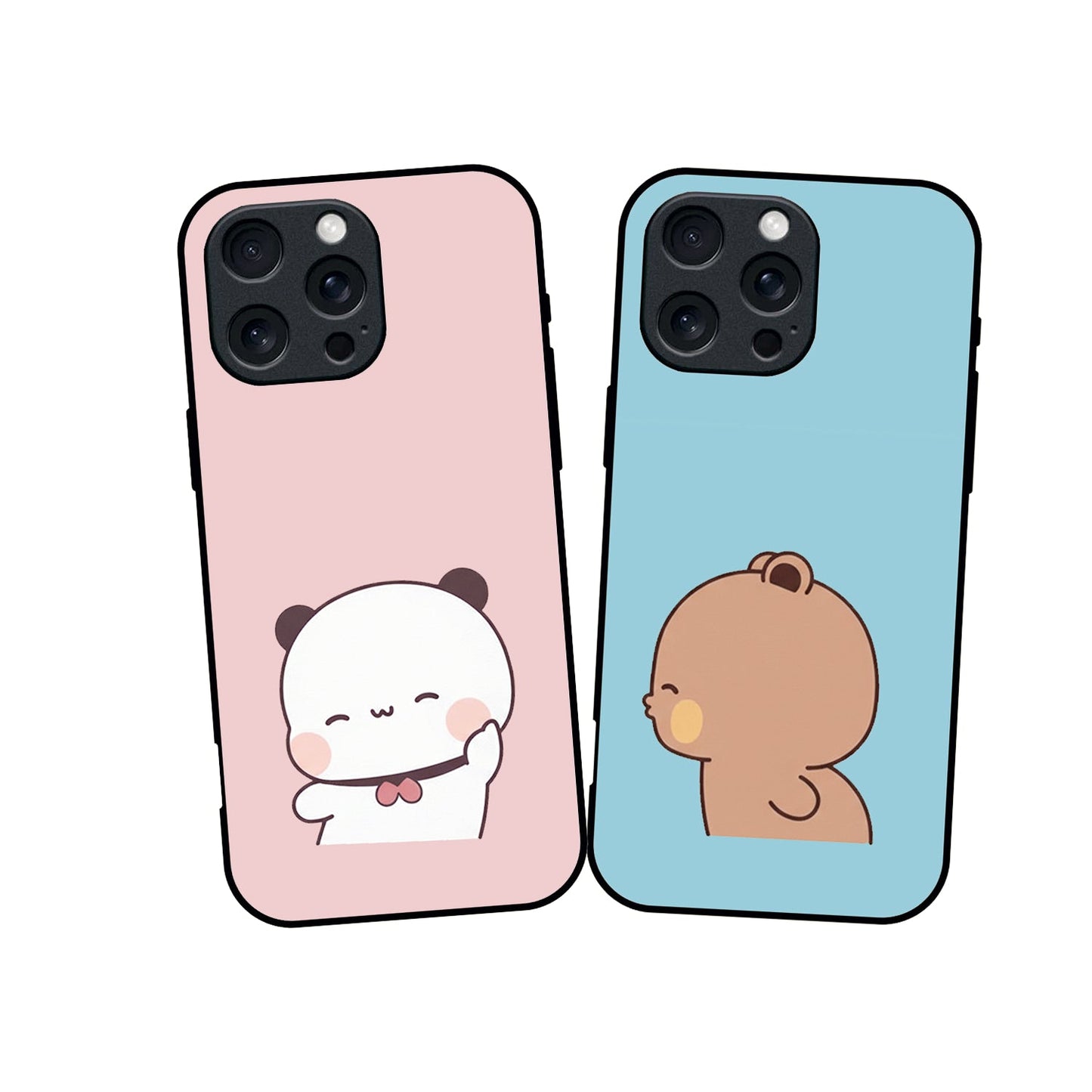 Printed Glass Case for Couples - CP08