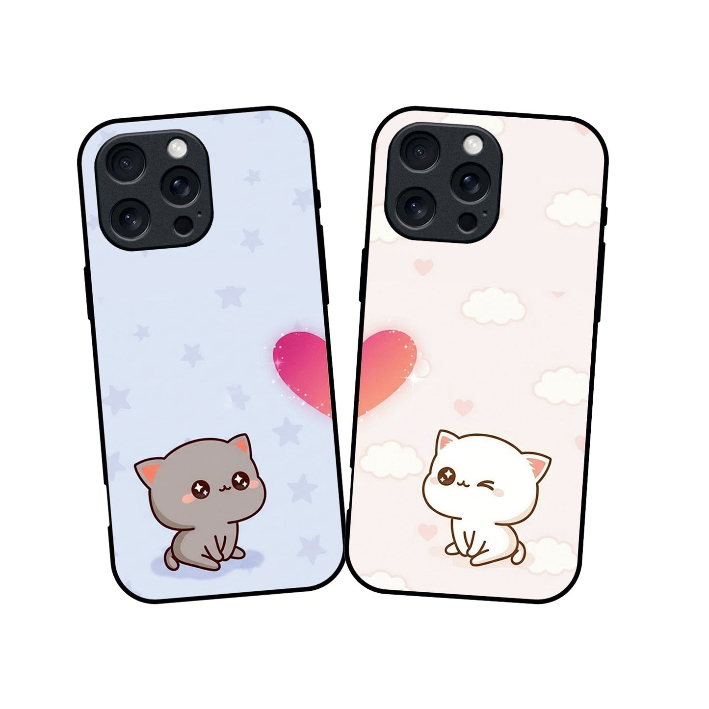 Printed Glass Case for Couples - CP15