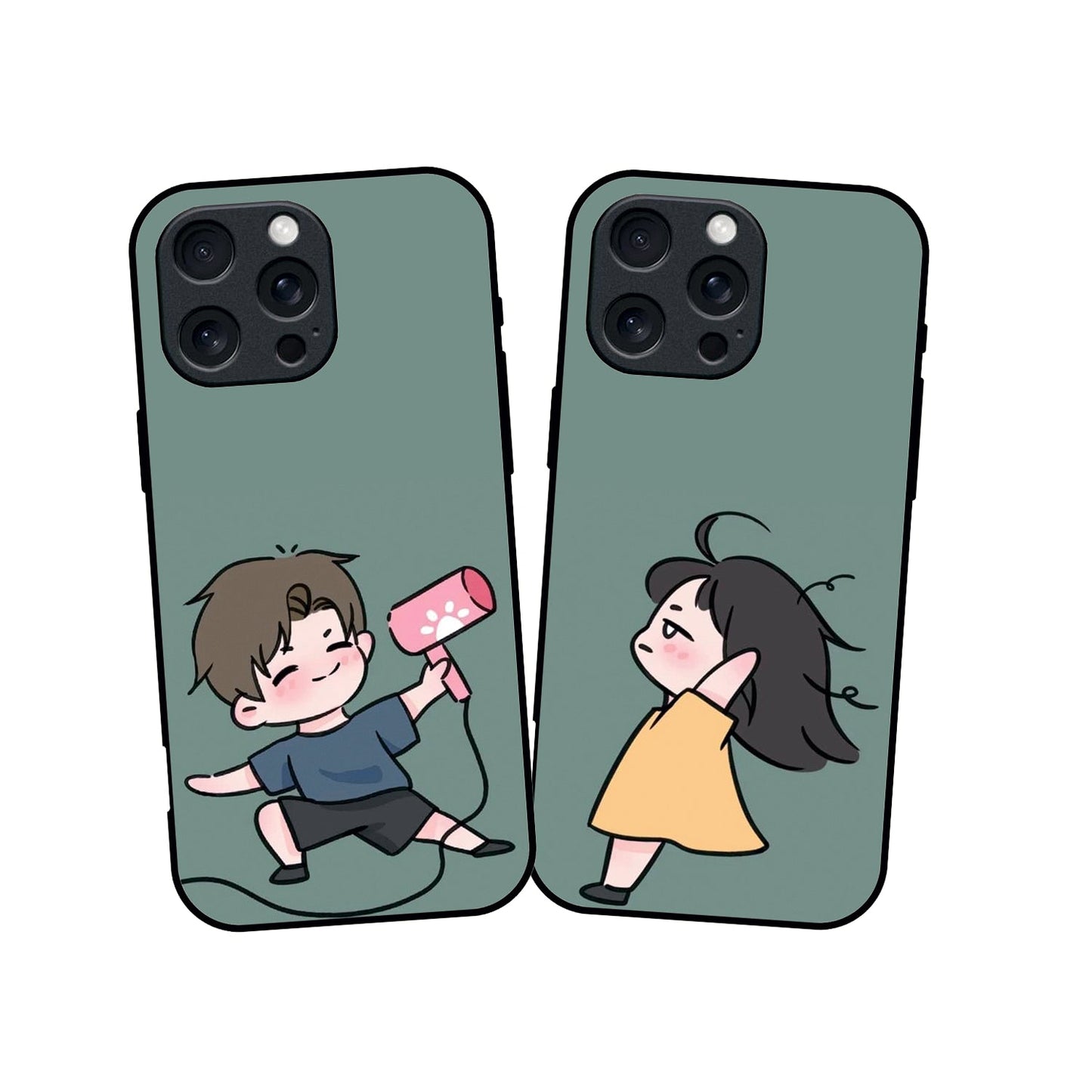 Printed Glass Case for Couples - CP18