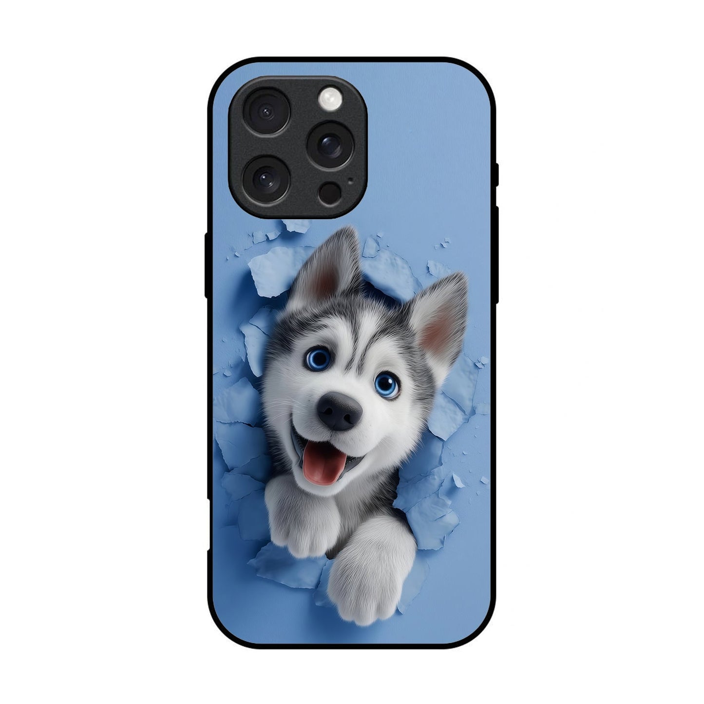 Pet/Cartoon Printed Glass Case for iPhone & Android - PT06