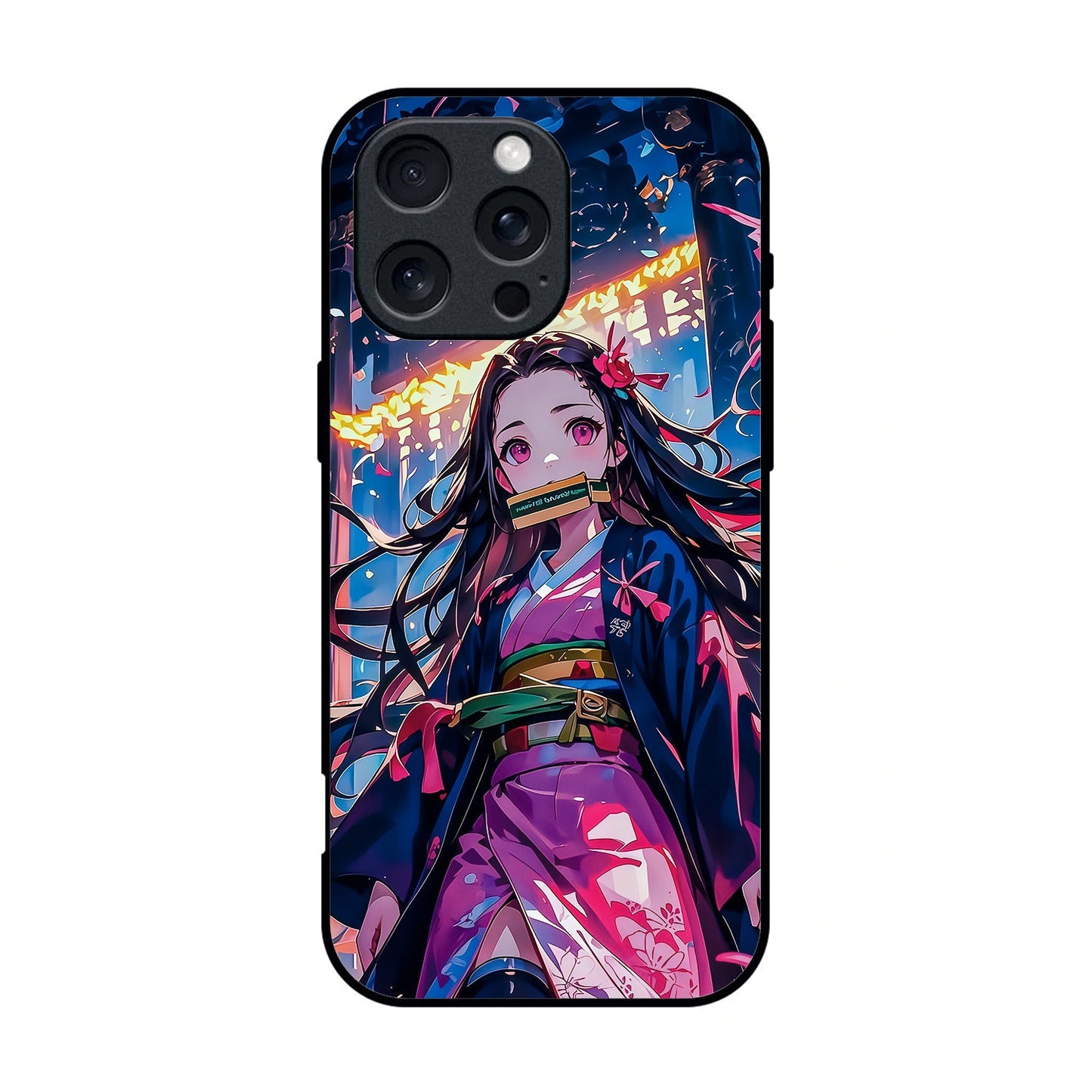 Anime Printed Glass Case for iPhone & Android - AM09