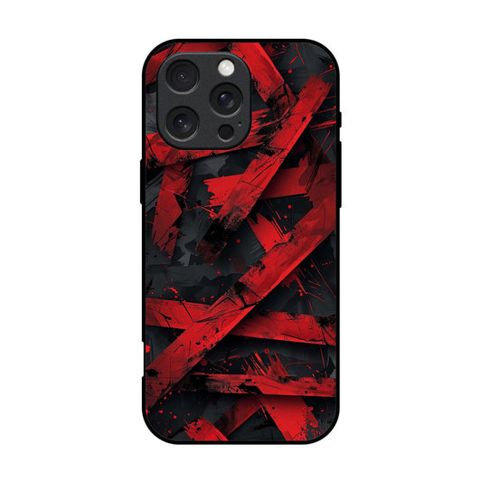 Aesthetic Printed Glass Case for iPhone & Android - AT04