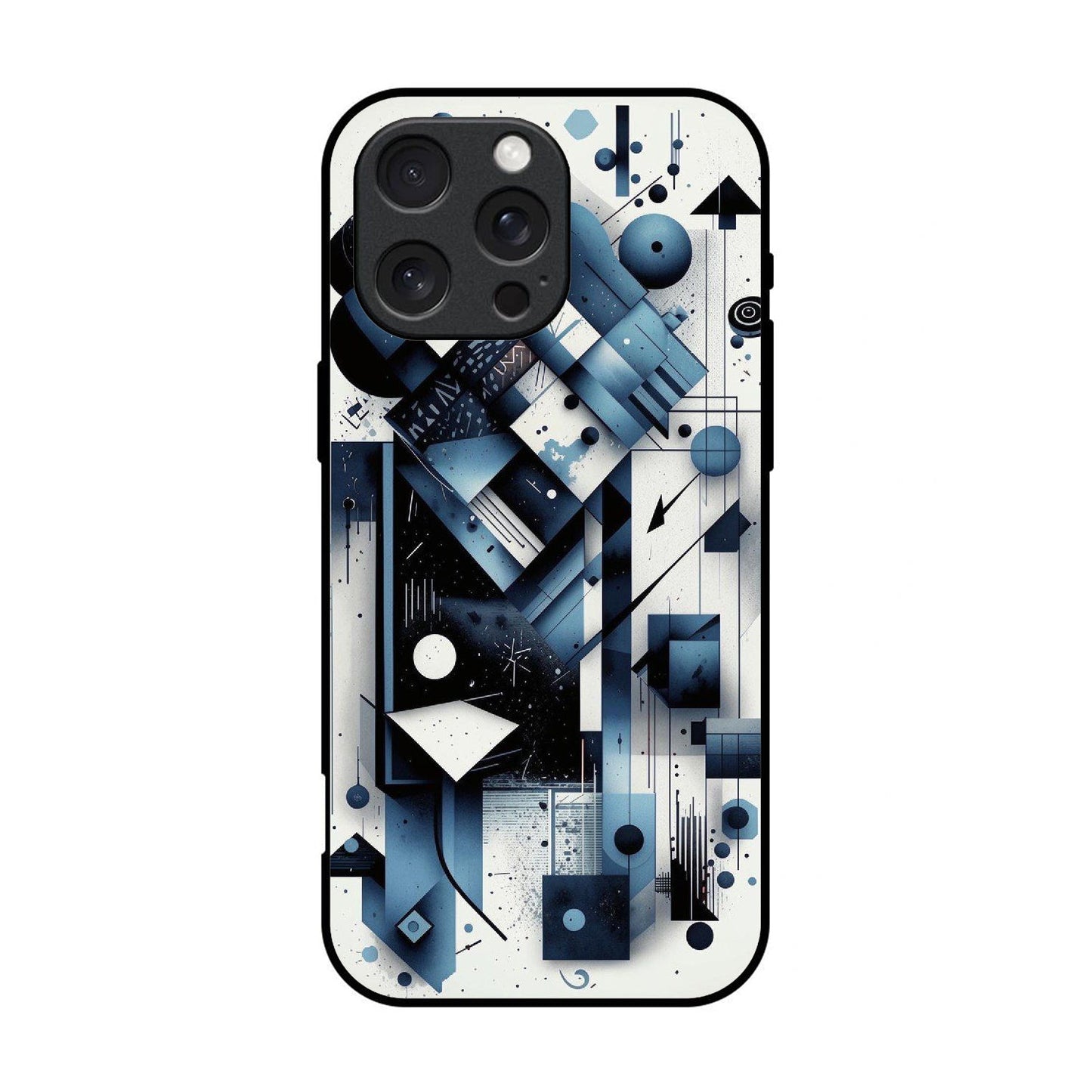Aesthetic Printed Glass Case for iPhone & Android - AT17