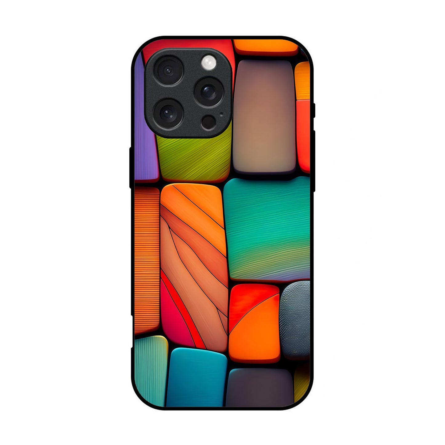 Aesthetic Printed Glass Case for iPhone & Android - AT20