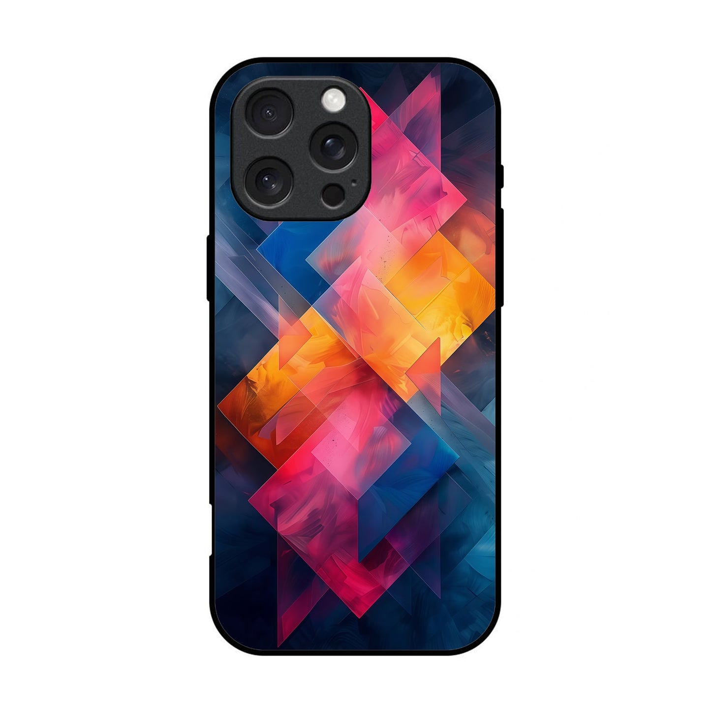 Aesthetic Printed Glass Case for iPhone & Android - AT34