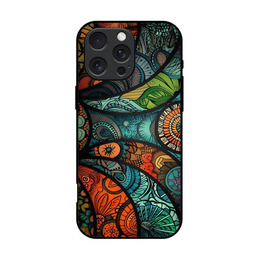 Aesthetic Printed Glass Case for iPhone & Android - AT37