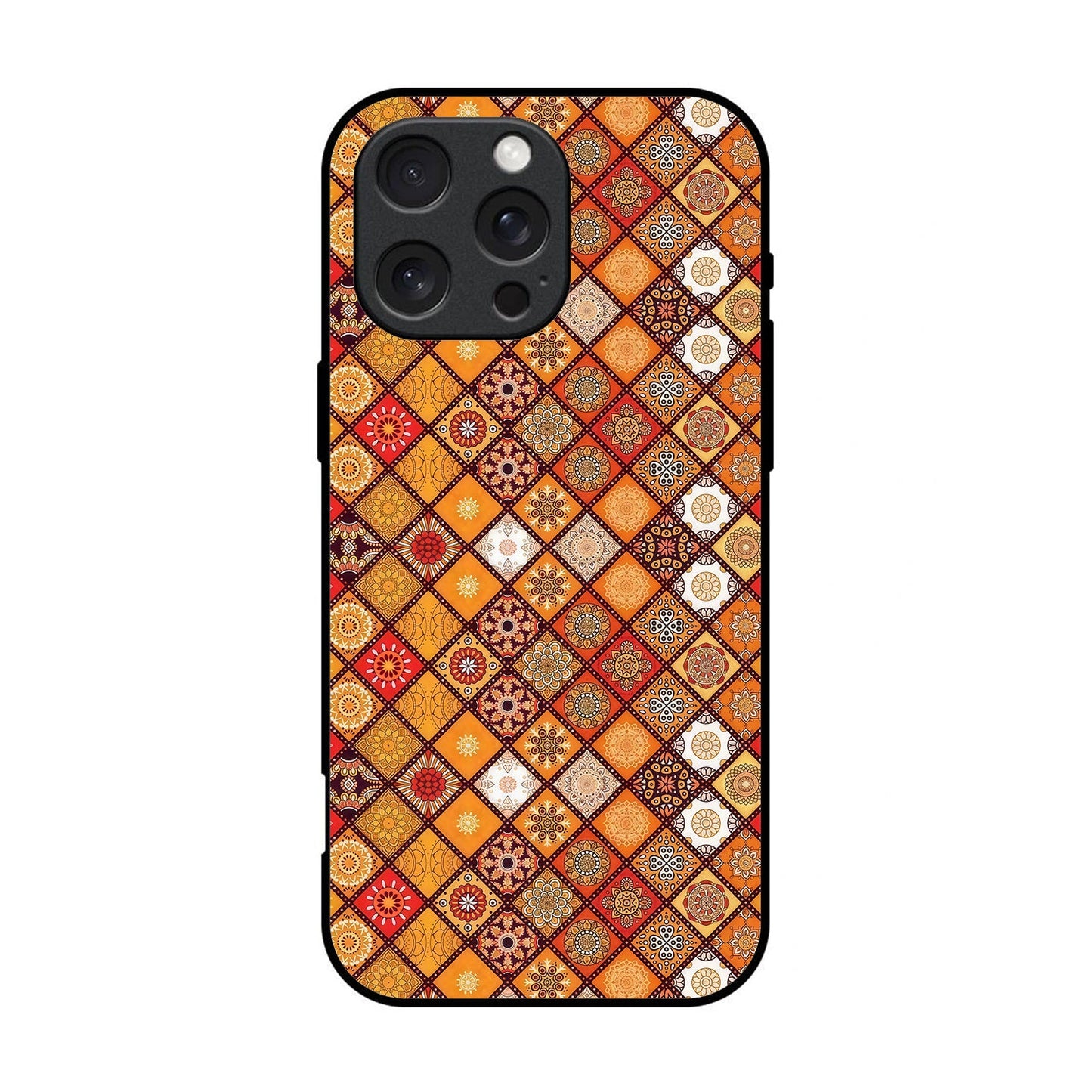 Aesthetic Printed Glass Case for iPhone & Android - AT41