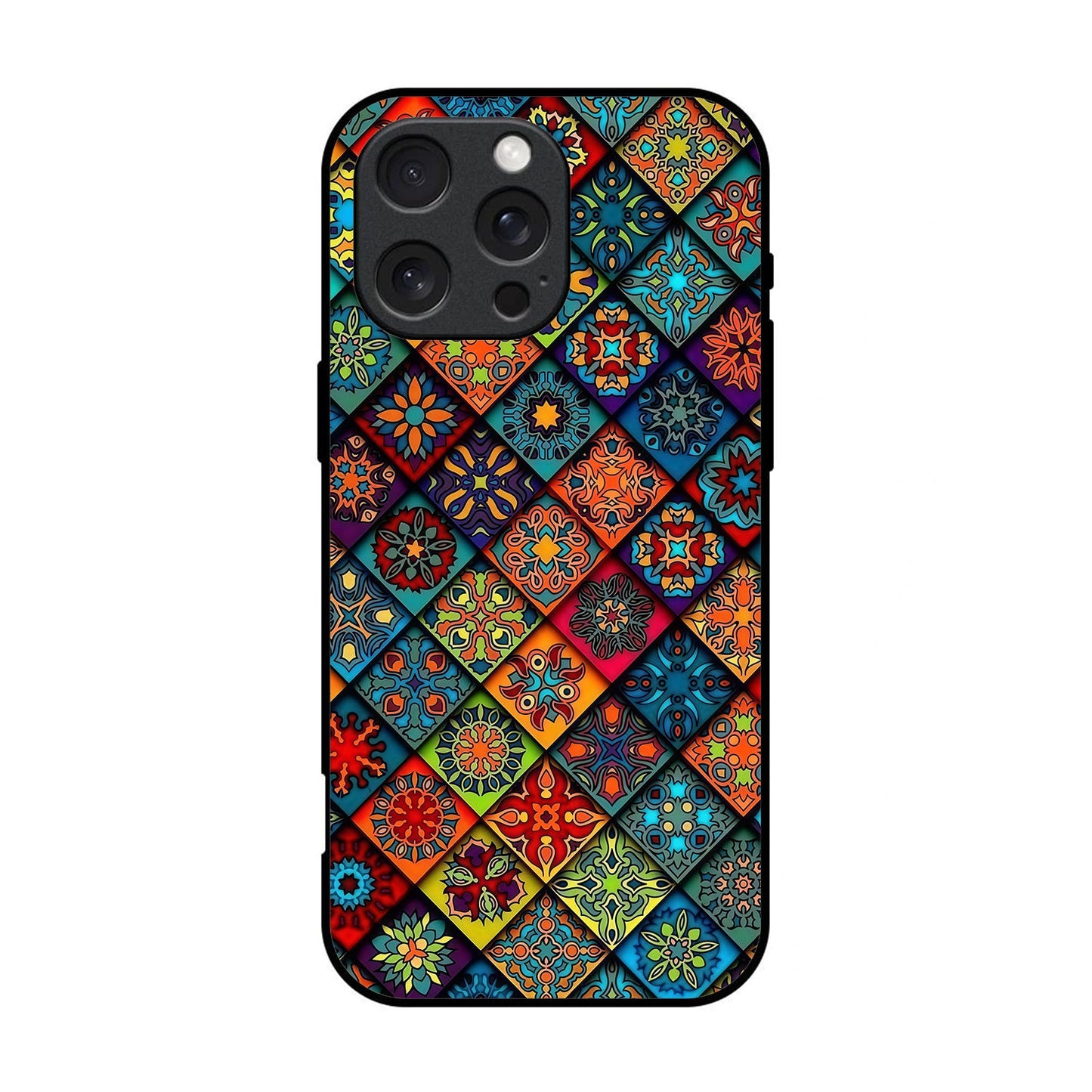 Aesthetic Printed Glass Case for iPhone & Android - AT42