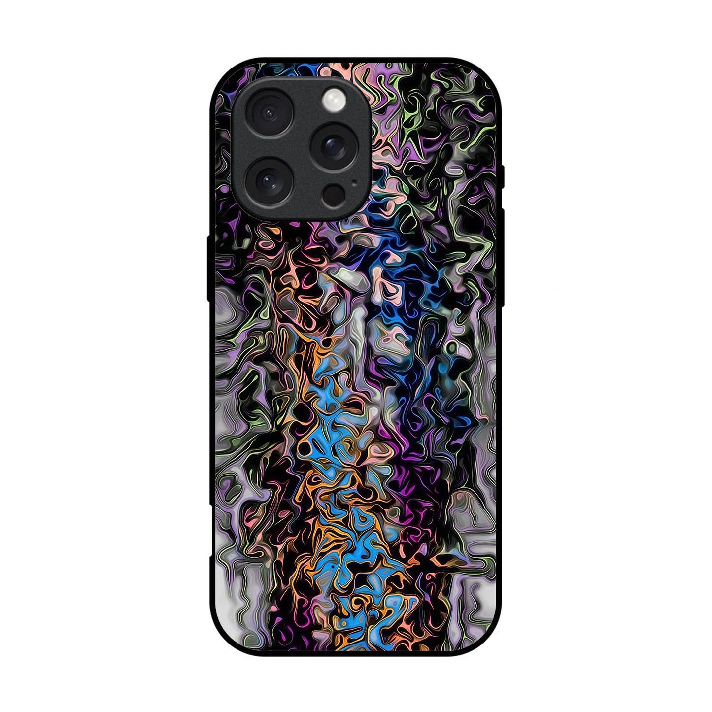 Aesthetic Printed Glass Case for iPhone & Android - AT46