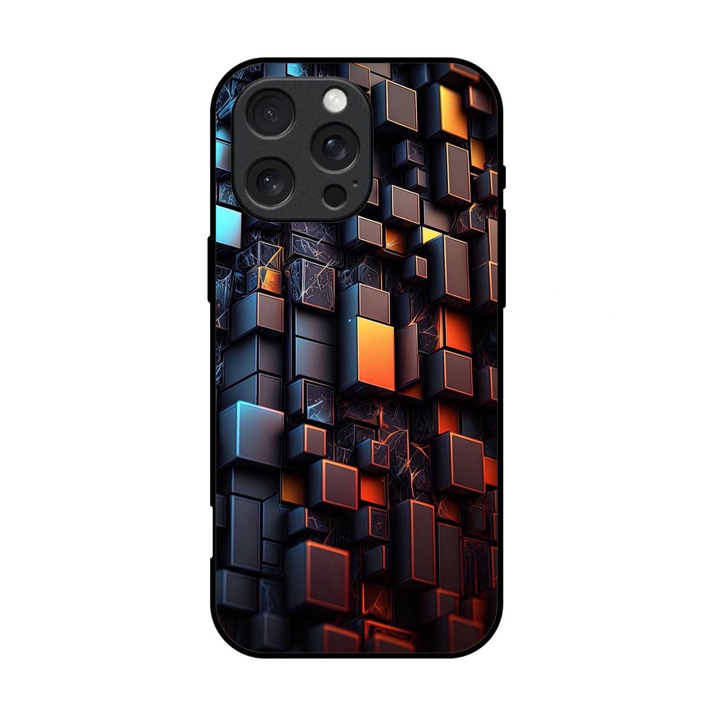 Aesthetic Printed Glass Case for iPhone & Android - AT24