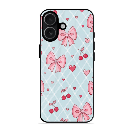 Bow Theme Printed Back Case for iPhone & Andriod - BW26