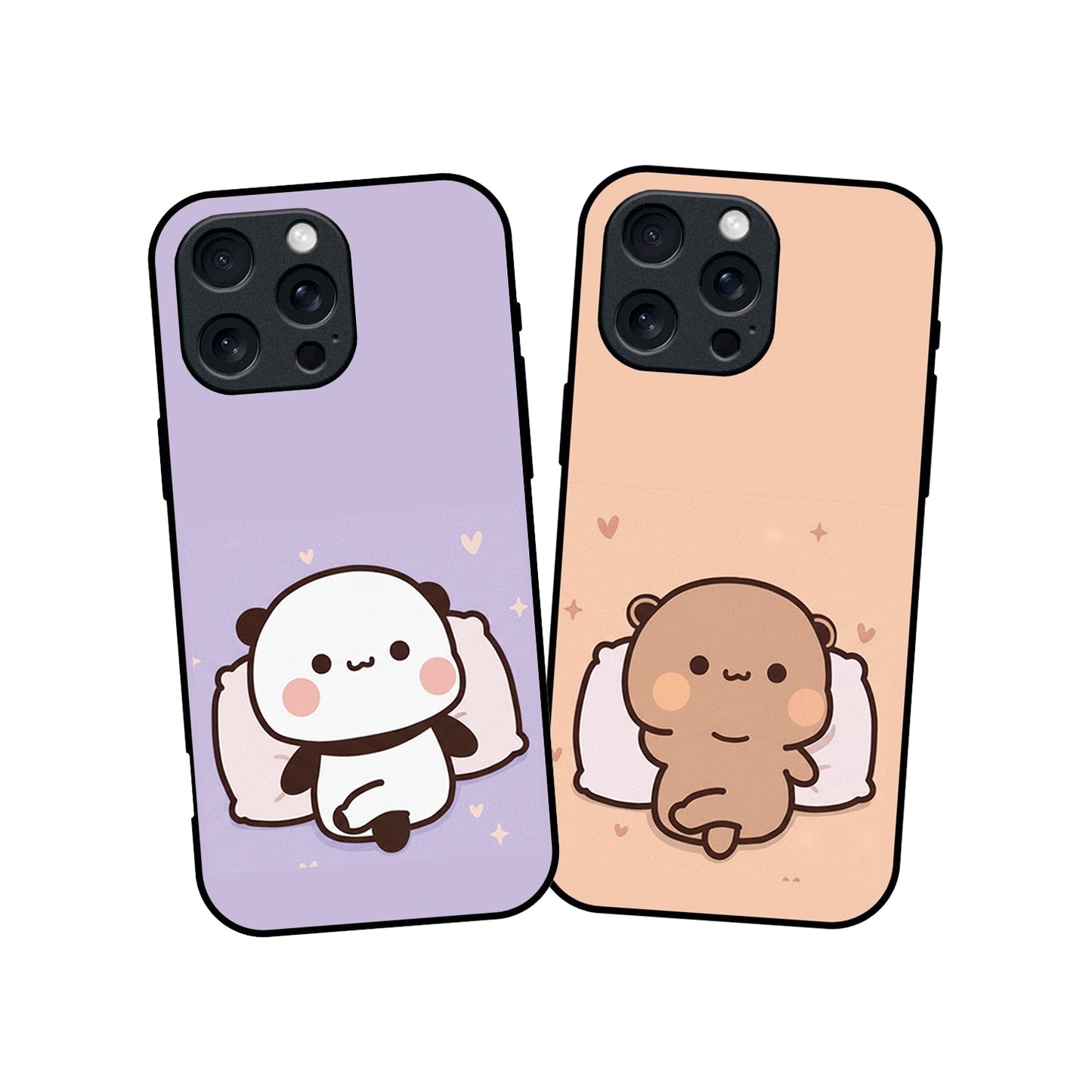 Printed Glass Case for Couples - CP10