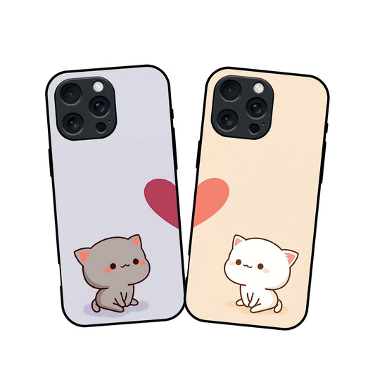 Printed Glass Case for Couples - CP14