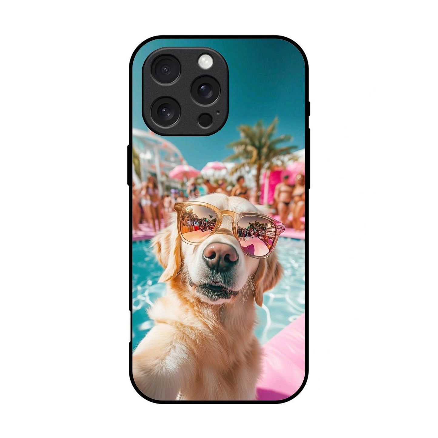 Pet/Cartoon Printed Glass Case for iPhone & Android - PT14