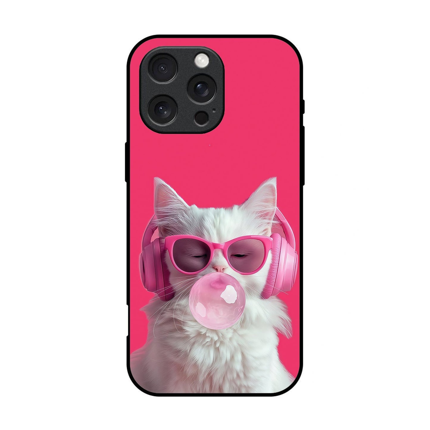Pet/Cartoon Printed Glass Case for iPhone & Android - PT22